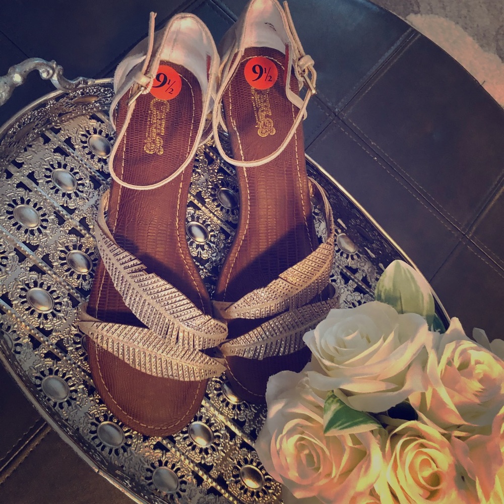 Carlos Santana sandals